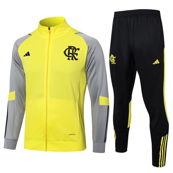 Chandal Flamengo 2024-2025 Gris Amarillo